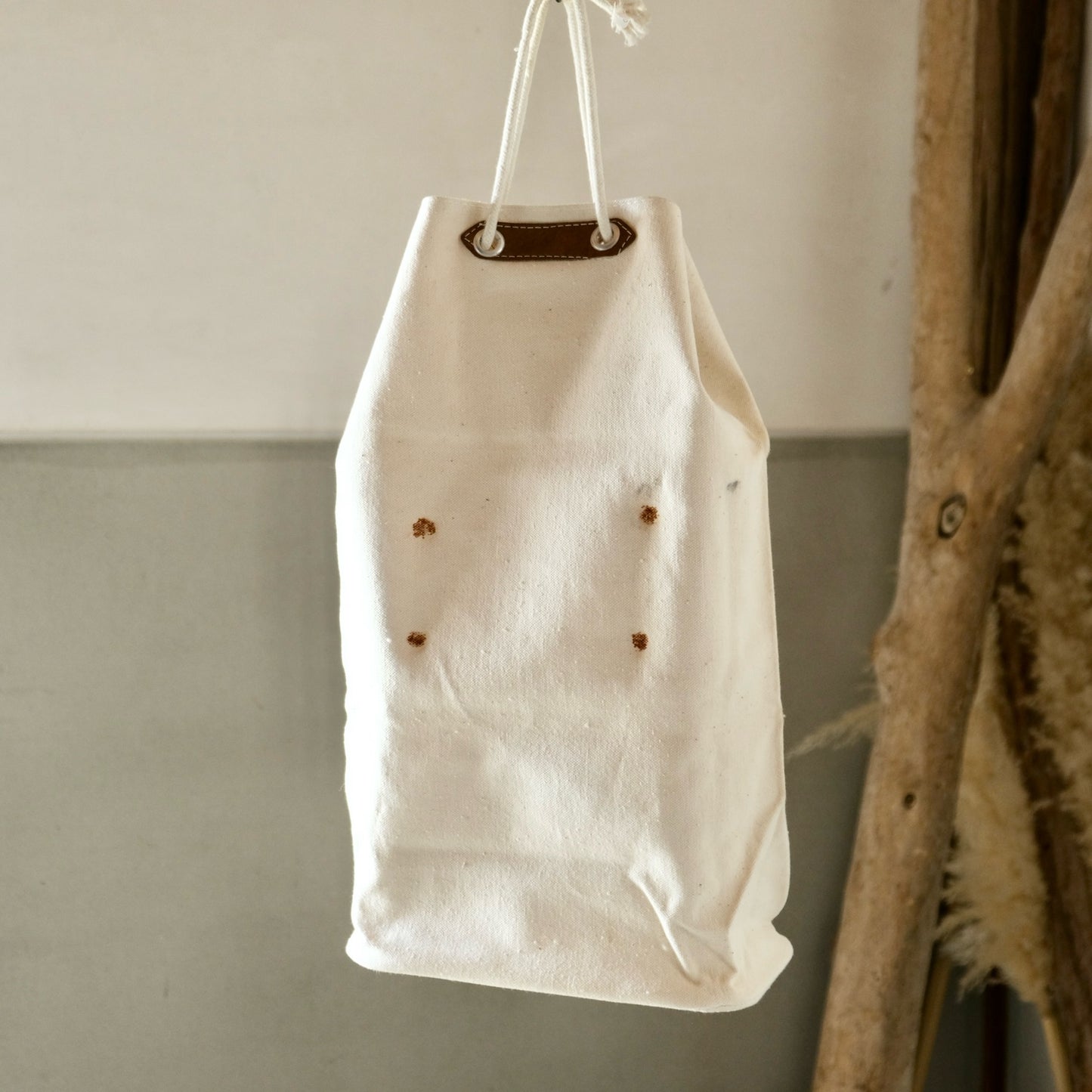 Vintage Japanese tool bag cotton(b-11)