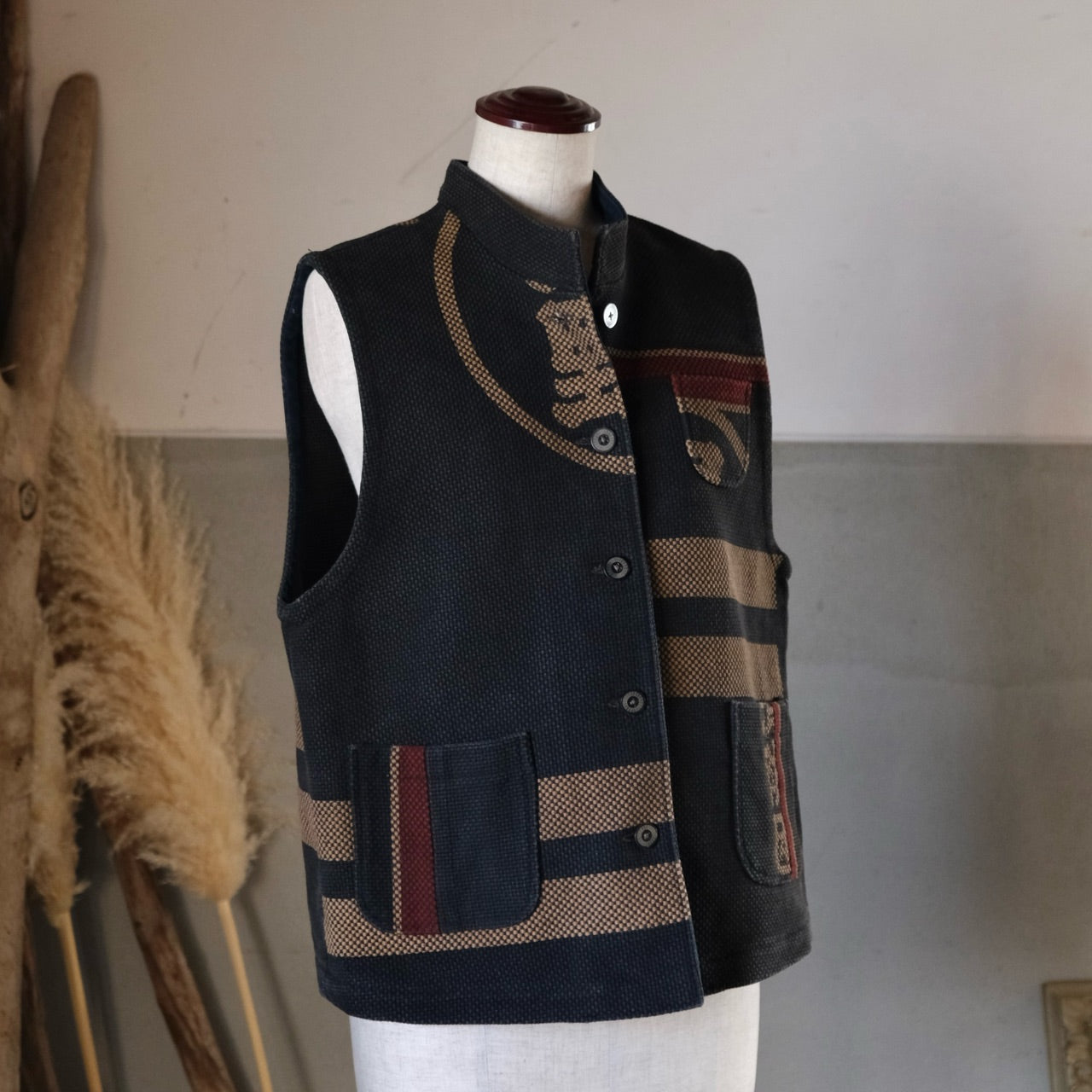 Vintage Japanese fire brigade Vest