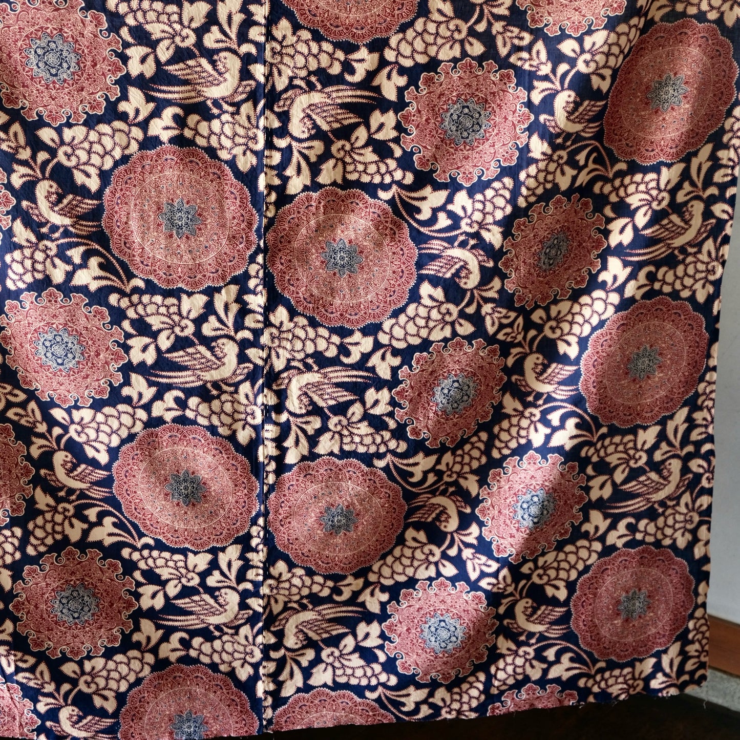 Vintage Japanese Sarasa calico cotton textile wasarasa (b-42)
