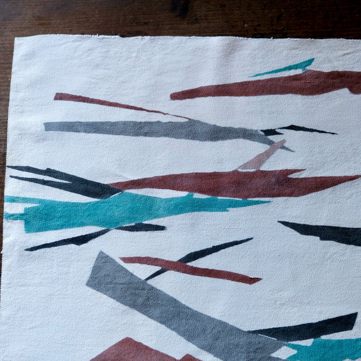 Vintage Japanese kimono silk textile Ryukyu Bingata okinawa Japanese mountain(b-21)
