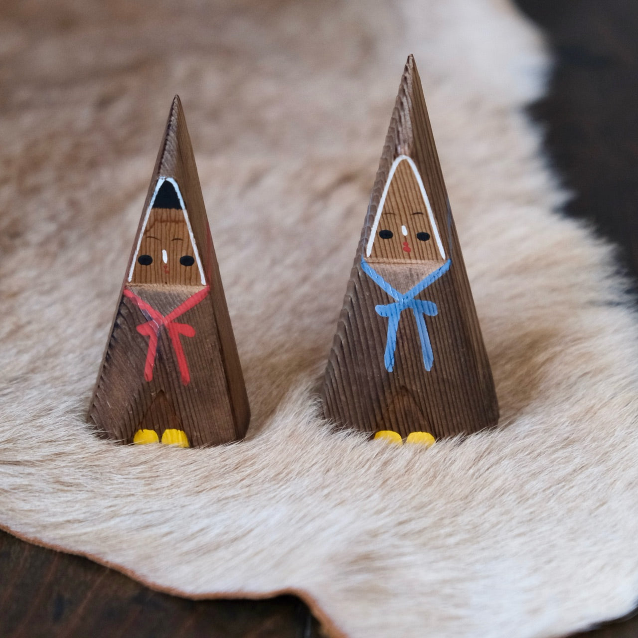 Vintage Japanese Yukinko Ornament (snow child )mingei figure