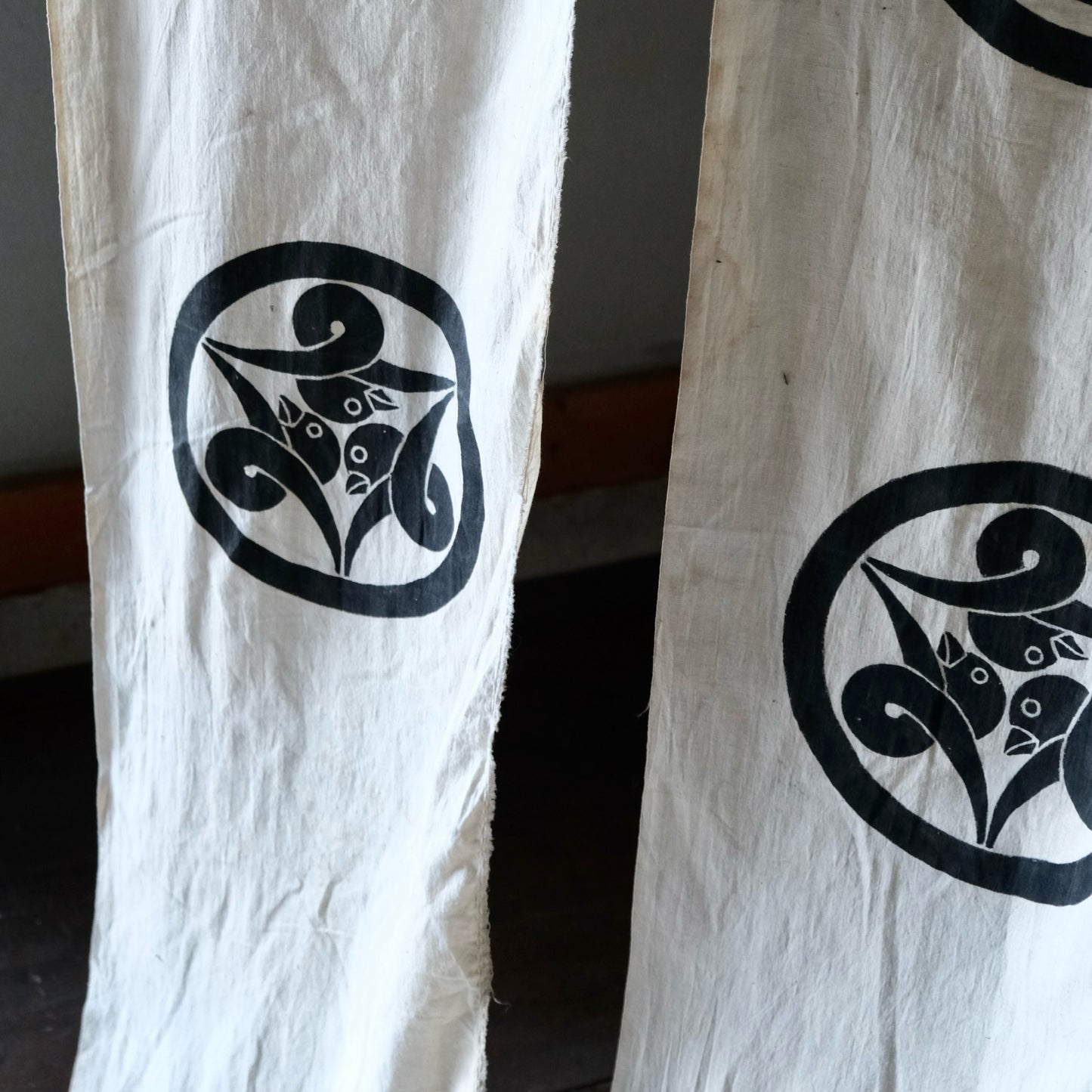 Vintage Japanese banner for Children's Day set display tapestry Noren wall hanging(b-55)