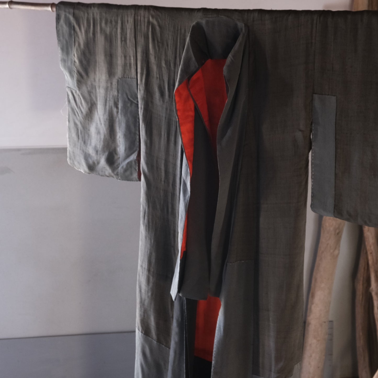 Vintage Japanese Edo-chiri silk kimono