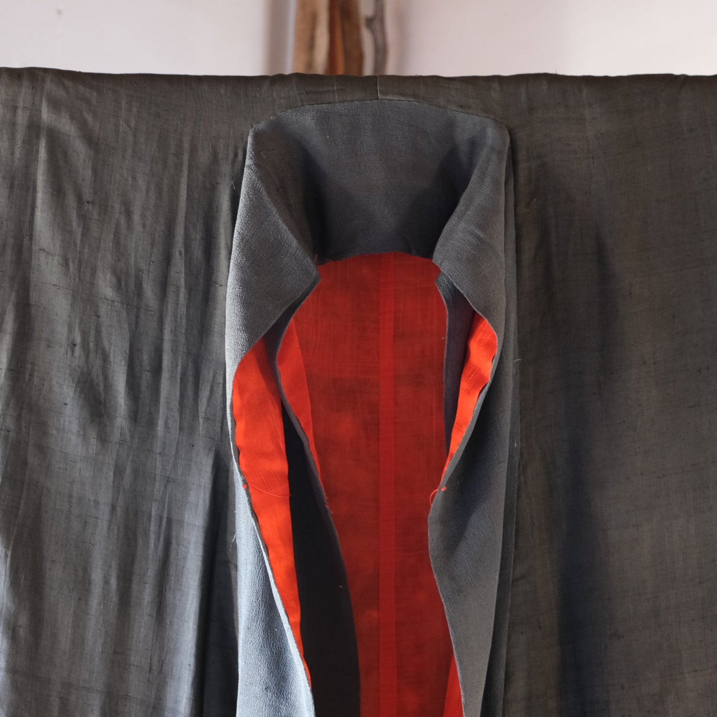 Vintage Japanese Edo-chiri silk kimono
