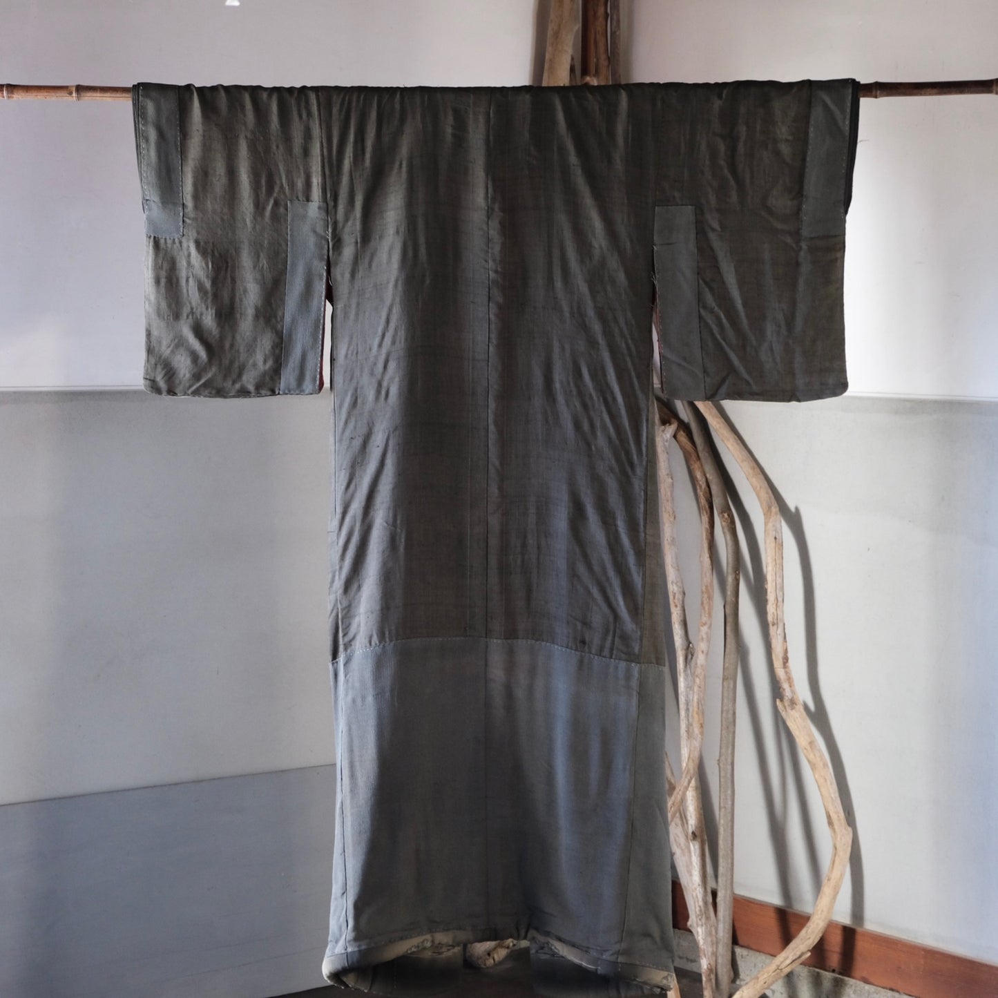 Vintage Japanese Edo-chiri silk kimono