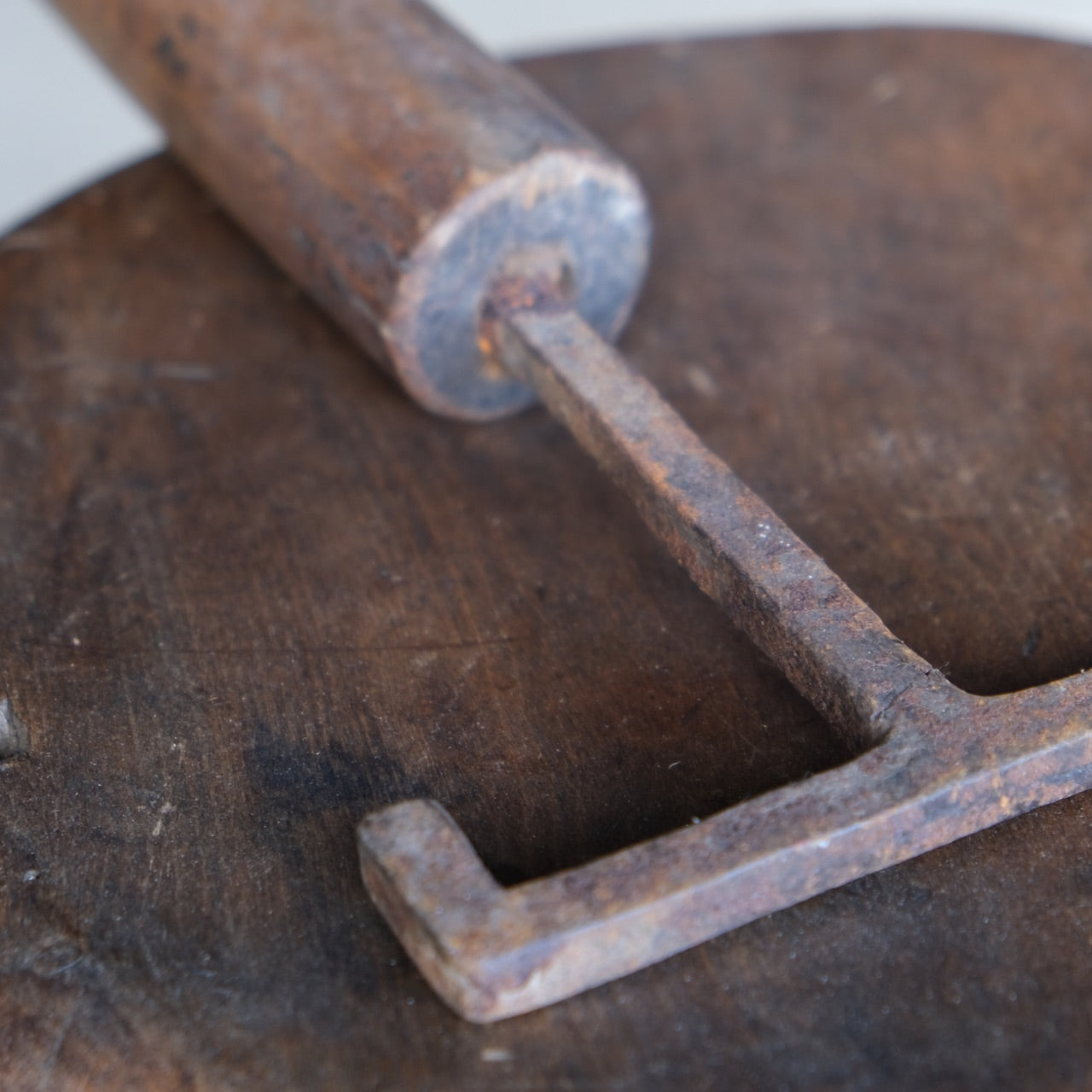 Vintage Japanese key to the storehouse door